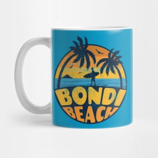 Bondi Beach Vintage Distressed Mug